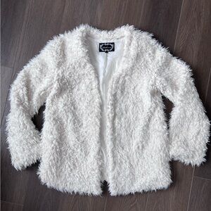 AMBIANCE Fuzzy Teddy Coat